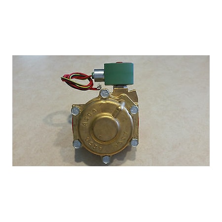 Asco Solenoid Valve, 2-Way, Normally Closed, 2 inches Pipe Size 8210G100